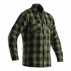 RST X Kevlar® Lumberjack CE Mens Textile Shirt - Green Check