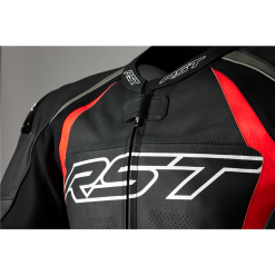 RST Tractech Evo 4 CE Mens Leather Jacket - Black / Grey / Flo Red 8 RST Tractech Evo 4 CE Mens Leather Jacket - Black / Grey / Flo Red -Jacket Zone 102357 f red 3 38475.1674307374