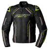 RST S-1 CE Mens Textile Jacket - Black / Grey / Flo Yellow -Jacket Zone 102559 f yel 1 15811.1674562362