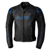 RST S1 CE Mens Leather Jacket - Black / Grey / Neon Blue 1 RST S1 CE Mens Leather Jacket - Black / Grey / Neon Blue -Jacket Zone 102977 s1 ce mens leather jacket blackgreyneonblue front 74779.1646843738