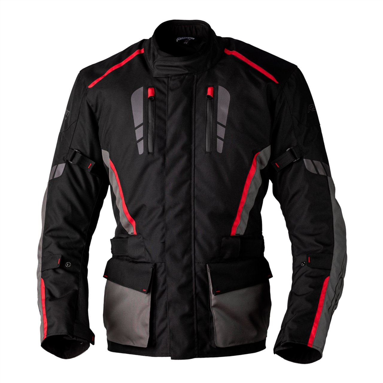 RST Axiom Plus Airbag CE Mens Textile Jacket - Black / Grey / Red 3 RST Axiom Plus Airbag CE Mens Textile Jacket - Black / Grey / Red