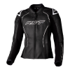 RST S1 CE Ladies Leather Jacket - Black / White -Jacket Zone 103043 whi 3 47436.1658933199