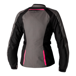 RST Ava CE Ladies Textile Jacket - Grey / Black / Neon Pink -Jacket Zone 103116 pnk 6 27550.1674579229