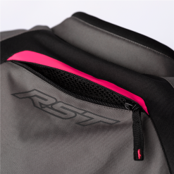 RST Ava CE Ladies Textile Jacket - Grey / Black / Neon Pink -Jacket Zone 103116 pnk 8 38494.1674579237