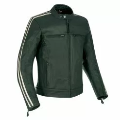 Oxford Bladon Leather Jacket - Racing Green