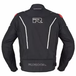 Richa Vendetta Textile Waterproof Sports Jacket - Black / White / Red