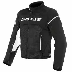 Dainese Air Frame D1 Tex Mesh Jacket - Black / White .