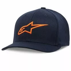 Alpinestars Corp Snap 2 Hat Navy Orange