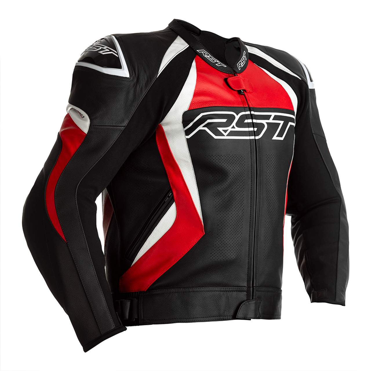 RST Tractech Evo 4 CE Mens Leather Jacket - Black / Red 3 RST Tractech Evo 4 CE Mens Leather Jacket - Black / Red