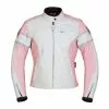 Richa Karina Ladies Leather Jacket - White / Pink -Jacket Zone 2839176 8704338 thickbox 03459.1673795609 1