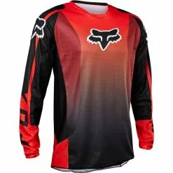Fox 180 Leed Motocross Jersey - Flo Red