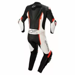 Alpinestars Missile V2 Leather 1 Piece Suit - Black / White / Red Fluo -Jacket Zone 3150122 1231 ba missile v2 leather suit web 2000x2000 75169.1672939721