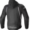 Alpinestars Zaca Hooded Jacket - Black / Dark Grey -Jacket Zone 3206423 111 ba zaca waterproof jacket 38799.1672920956 1