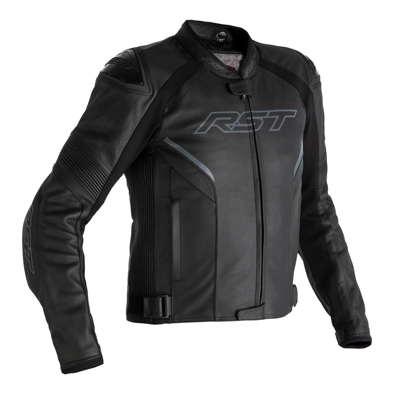 RST Sabre CE Mens Leather Jacket - Black / Black . 3 RST Sabre CE Mens Leather Jacket - Black / Black .