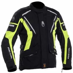 Richa Cyclone Goretex Men's Jacket - Black / Fluo Yellow .