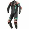 Alpinestars Atem V4 Leather 1 Piece Suit - Black / Petrol / Red Fluo -Jacket Zone 3a513052836e84c5712a5e18dd39207c3ec1224b 89956.1624292925
