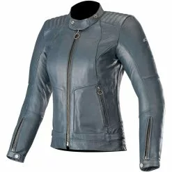 Alpinestars Stella Gal Ladies Leather Jacket - Mood Indigo