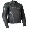 Richa Monza Leather Sports Jacket - Black / Grey