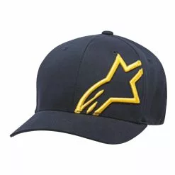 Alpinestars Corp Shift 2 Flexfit Hat - Navy / Gold
