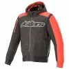 Alpinestars Rhod Windstopper Hoodie - Black Bright Red -Jacket Zone 4592247 zz 42004201303s 2 17291.1659545147