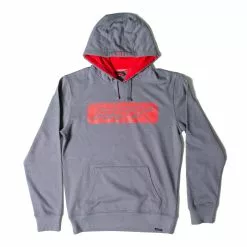 RST Casual Speedbloc Mens Hoodie Grey / Red