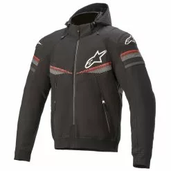 Alpinestars Sektor V2 Tech Hoodie - Black / Bright Red