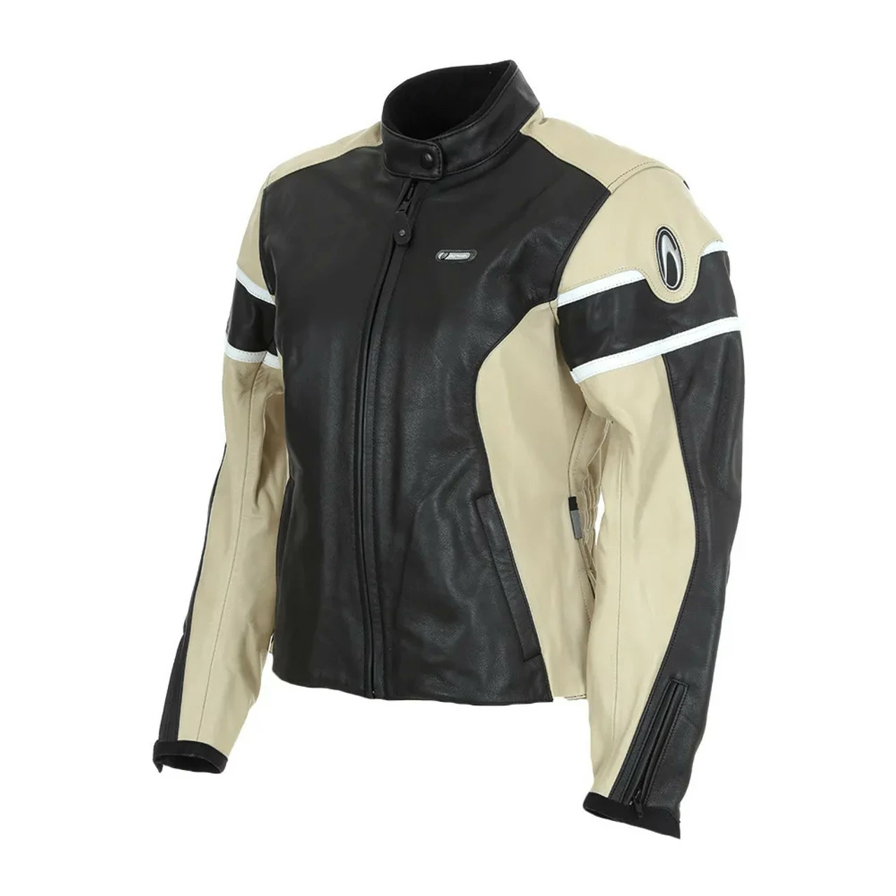 Richa Karina Ladies Leather Jacket - Beige 3 Richa Karina Ladies Leather Jacket - Beige