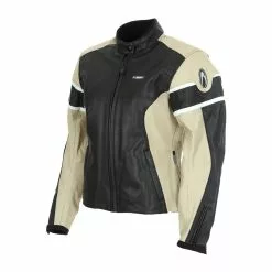 Richa Karina Ladies Leather Jacket - Beige