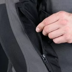 Oxford Rockland Mens Jacket - Charcoal / Black / Red -Jacket Zone 6381252 zz tm221401s 10 2 91454.1673437900