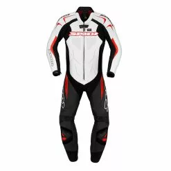 Spidi Supersport Wind Pro Leather Suit - Black / White / Red