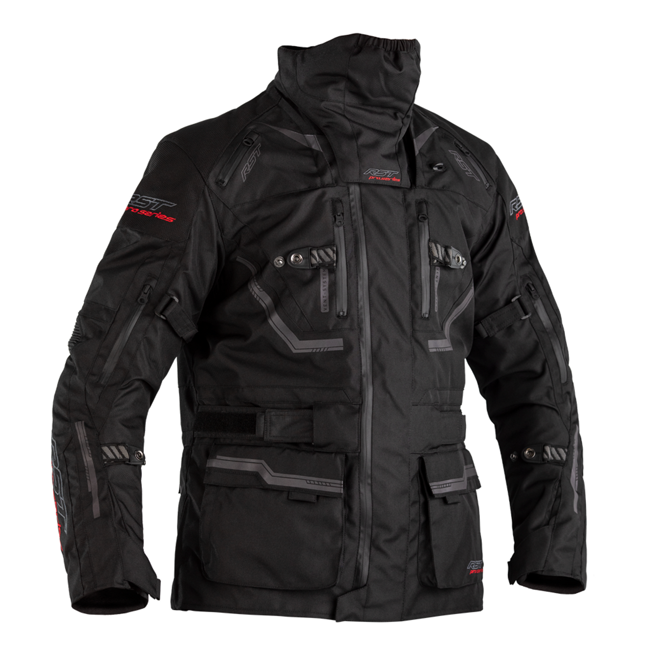 RST Pro Series Paragon 6 CE Mens Textile Jacket - Black / Black . 4 RST Pro Series Paragon 6 CE Mens Textile Jacket - Black / Black . - Image 2