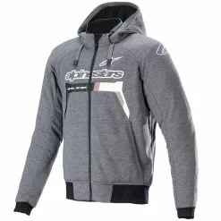 Alpinestars Chrome Ignition Hoodie - Melange / Grey / White 7 Alpinestars Chrome Ignition Hoodie - Melange / Grey / White -Jacket Zone 73c855ca1099bd286686d12fd100e7f3b30b265e 34436.1672931642