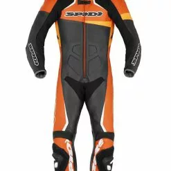 Spidi Race Warrior CE Perforated Pro Leather Suit - Black / Orange