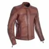 Oxford Hampton Leather Jacket - Bourbon