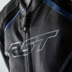 RST Sabre CE Mens Leather Jacket - Black / Blue . -Jacket Zone 89d013b405b52bfcc86445d31cf86742c0caf5ad 20695.1620921932