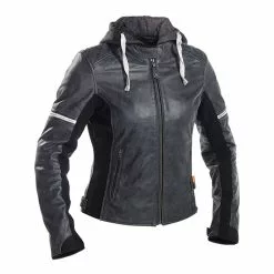 Richa Toulon 2 Ladies Leather Jacket - Grey .