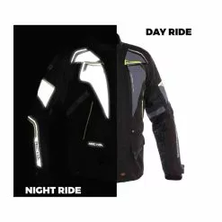 Richa Infinity 2 Flare Men's Jacket - Black / Grey / Fluo -Jacket Zone 9625982b4fd69dd201021bdf368272c0b52ac959 82900.1617370930