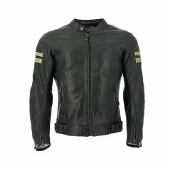 Richa Hawker Buffalo Leather Jacket - Grey