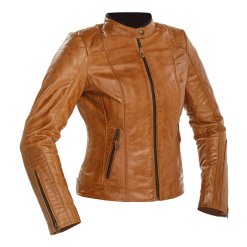 Richa Lausanne Ladies Leather Jacket - Cognac