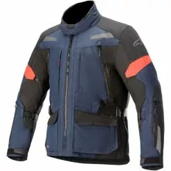 Alpinestars Valparaiso V3 Drystar Textile Jacket - Dark Blue / Black
