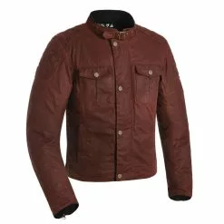 Oxford Holwell 1.0 Wet Waxed Cotton Jacket - Red
