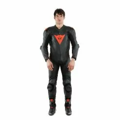 Dainese Laguna Seca 5 1 Perforated Piece Leather Suit - Black / Fluo Red -Jacket Zone c6517f3c83ac04541bba7b0848e4efaab427034f 09495.1627692279