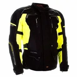 Richa Infinity 2 Textile Waterproof Jacket - Black / Fluo