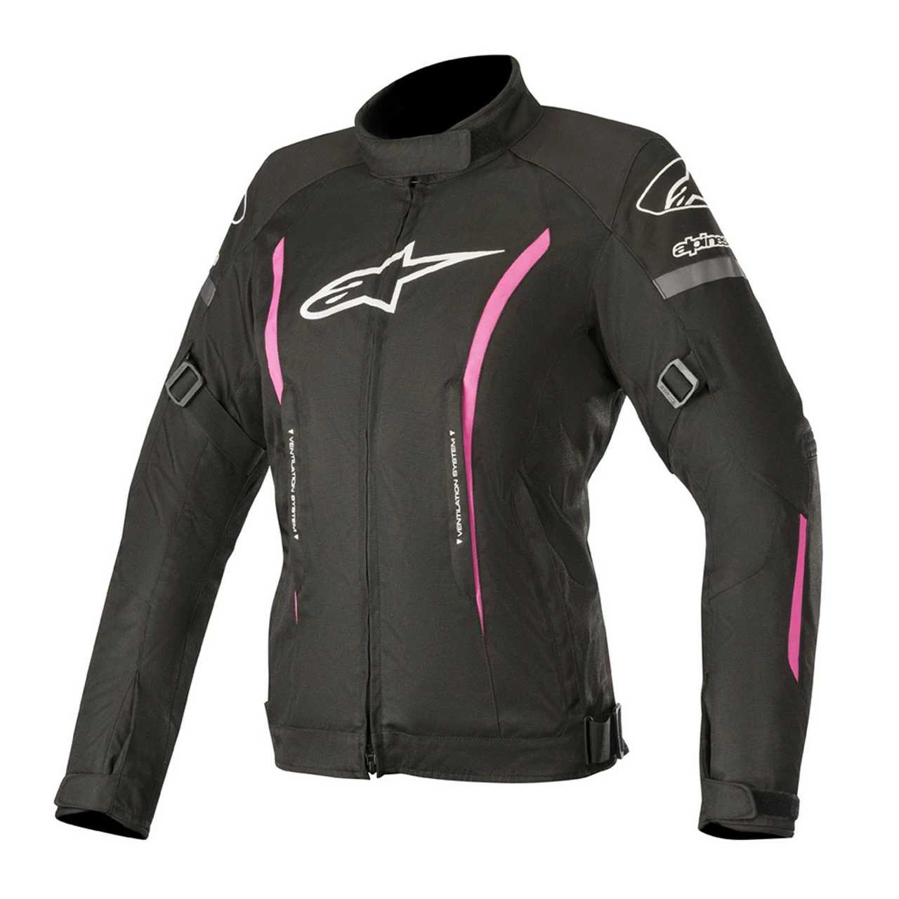 Alpinestars Stella Gunner V2 Waterproof Jacket - Black / Fuchsia 3 Alpinestars Stella Gunner V2 Waterproof Jacket - Black / Fuchsia