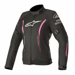 Alpinestars Stella Gunner V2 Waterproof Jacket - Black / Fuchsia