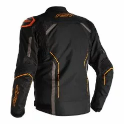 RST S-1 CE Mens Textile Jacket - Black / Grey / Neon Orange . -Jacket Zone cc0dee90bebe5eaf07f50bda011b5034e6c0d61e 34133.1624023556