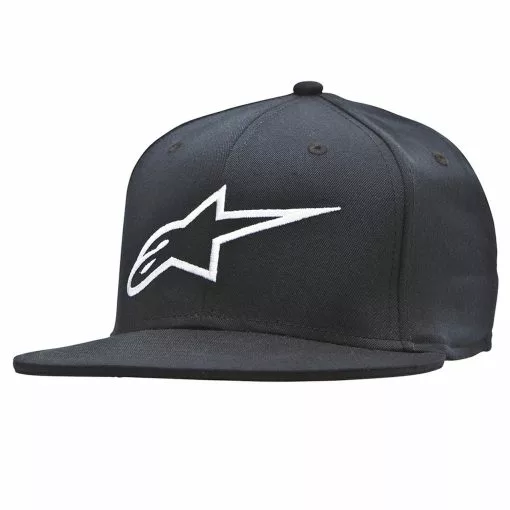 Alpinestars Ageless Flat Hat Black/White -Jacket Zone e7c33ef225db82b9e6812535675214bc68f303ee 13710.1663171468