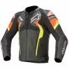 Alpinestars Atem V4 Leather Jacket - Black / Red / Yellow