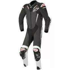 Alpinestars Atem V3 Leather 1 Piece Race Suit - Black / White