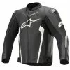 Alpinestars Faster V2 Leather Jacket - Black / White -Jacket Zone faster v2 jkt 39817.1664965005